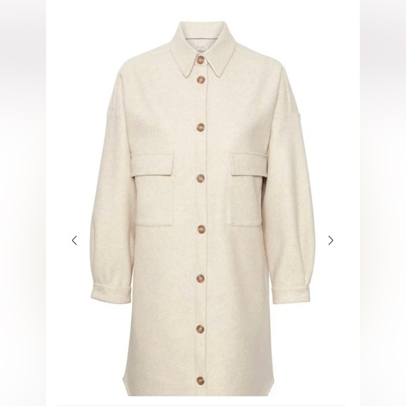 Brand New CREAM CRCLARA Oversized shirt-jacket - Picture 2 of 4